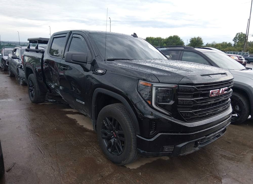 2025 GMC Sierra 1500 4Wd Short Box Elevation With 3Vl
