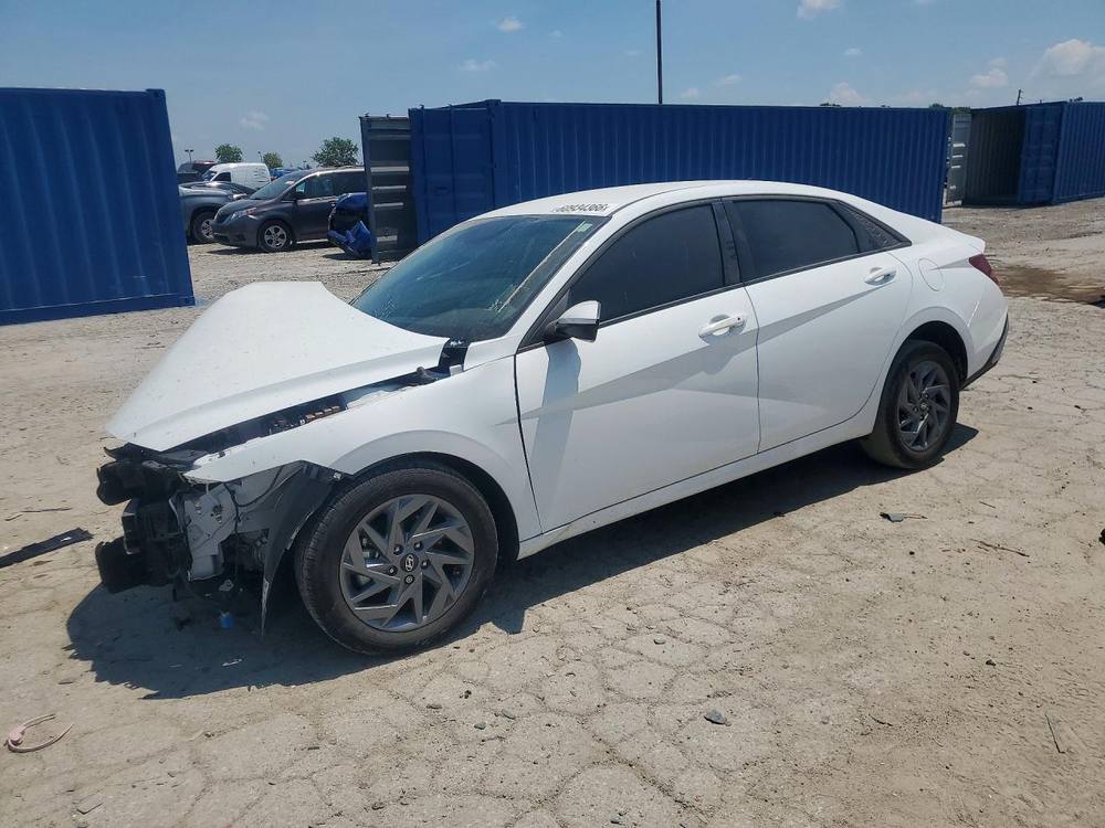 2025 Hyundai Elantra Hybrid Blue