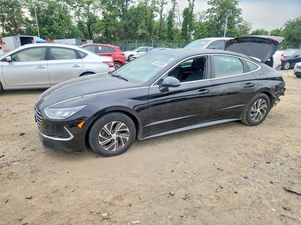 2021 Hyundai Sonata Hybrid Blue