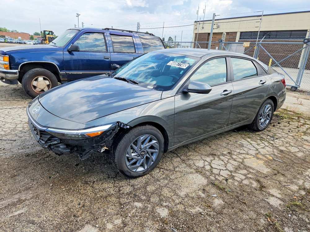 2026 Hyundai Elantra Hybrid Blue
