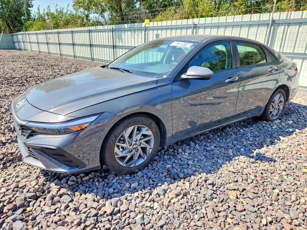 2026 Hyundai Elantra Hybrid Blue
