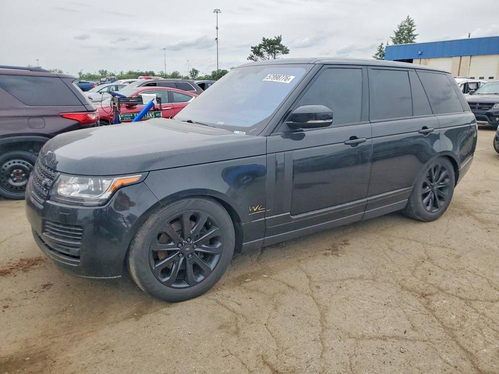 2016 Land Rover Range Rover Hse