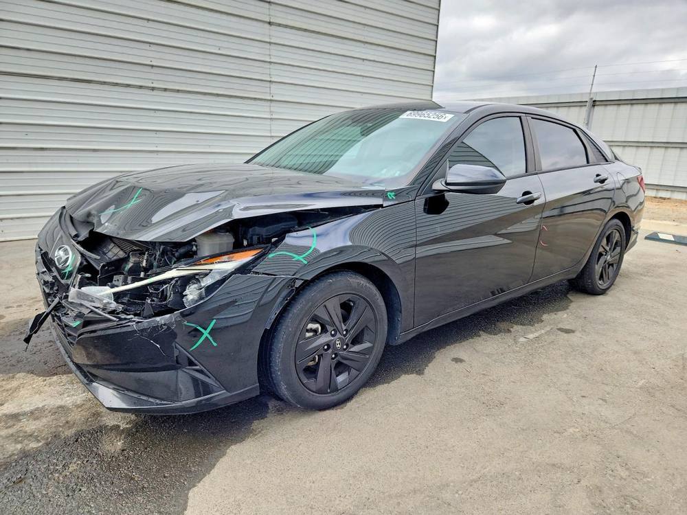 2021 Hyundai Elantra Blue