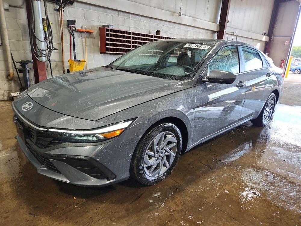 2026 Hyundai Elantra Hybrid Blue