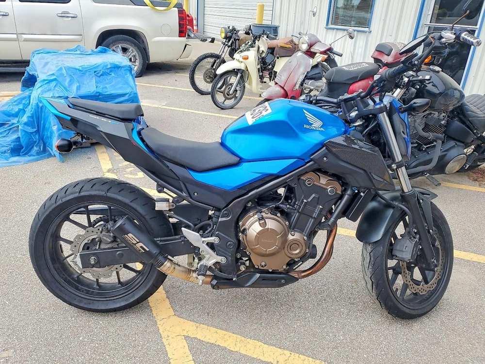 2018 Honda cb 500 F