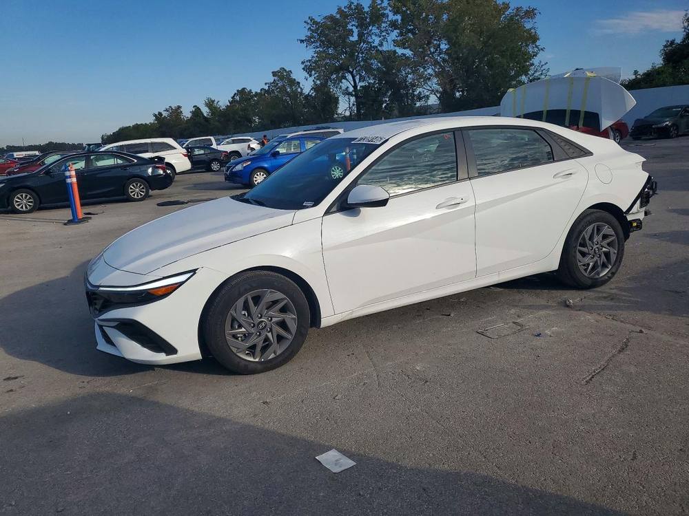 2026 Hyundai Elantra Hybrid Blue