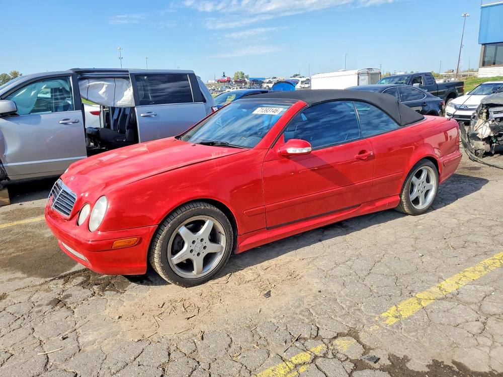 2002 Mercedes-Benz CLK-klasse