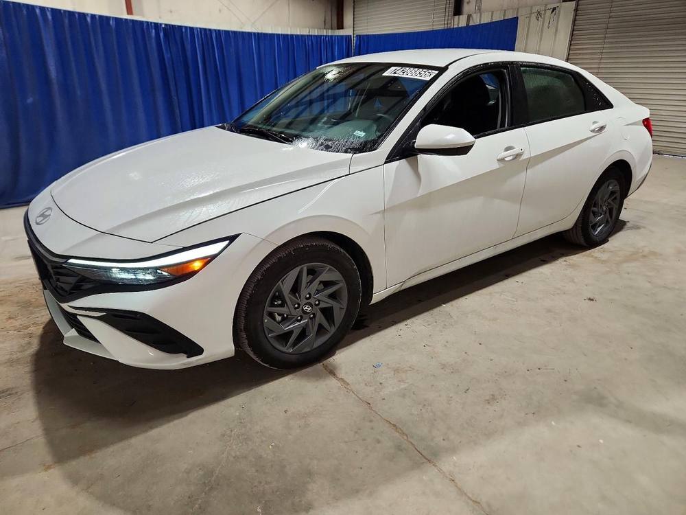 2026 Hyundai Elantra Hybrid Blue