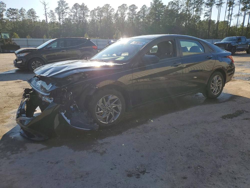2024 Hyundai Elantra Hybrid Blue