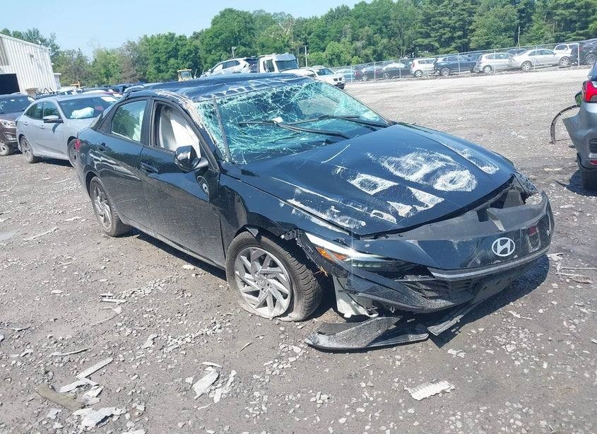 2024 Hyundai Elantra Hybrid Blue