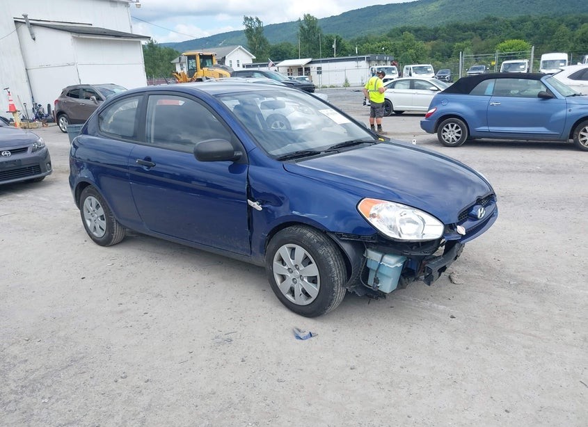 2010 Hyundai Accent Blue