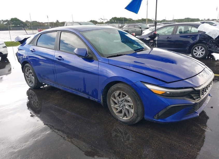 2024 Hyundai Elantra Hybrid Blue