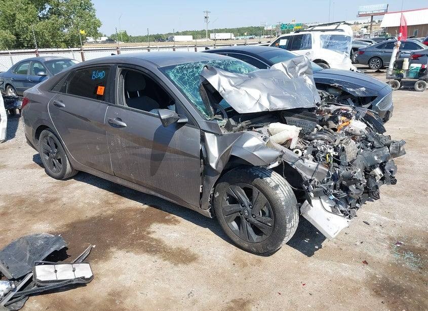 2023 Hyundai Elantra Hybrid Blue