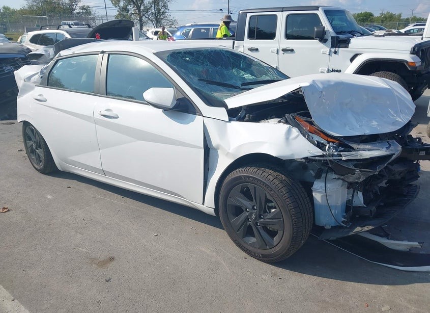 2023 Hyundai Elantra Hybrid Blue