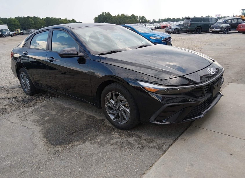 2024 Hyundai Elantra Hybrid Blue