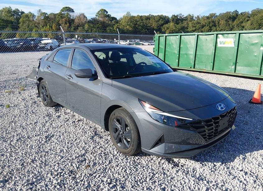 2023 Hyundai Elantra Hybrid Blue